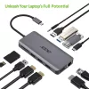 ACER 12in1 Type C Dongle Sidabrinė