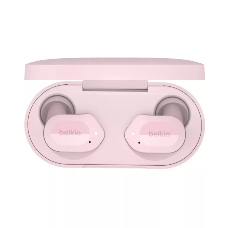 BELKIN Ausinės - Soundform Play - Belaidės - Rožinės