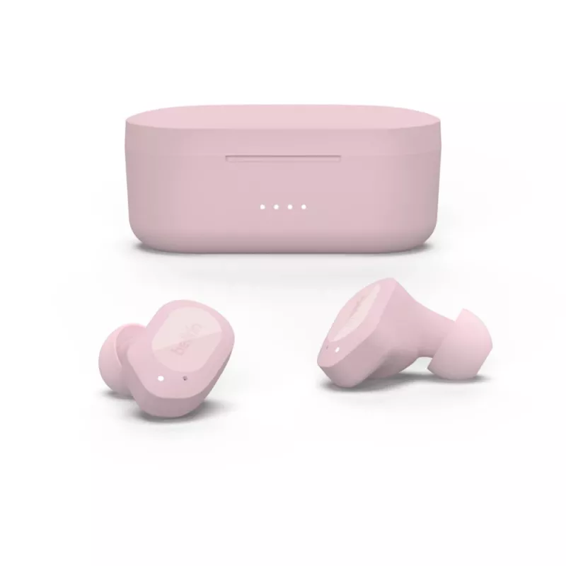 BELKIN Ausinės - Soundform Play - Belaidės - Rožinės