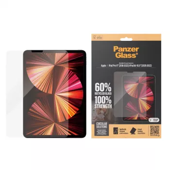 PanzerGlass® ekrano apsauga iPad Pro 11'' (2018-2022) | iPad Air 10.9'' (2020, 2022) | Ultra-Wide Fit
