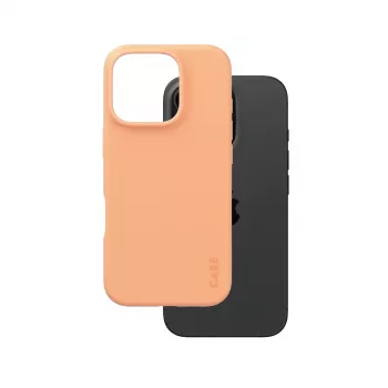 PanzerGlass CARE by madingas dėklas Peachy iPhone 16 Pro permatomas dėklas