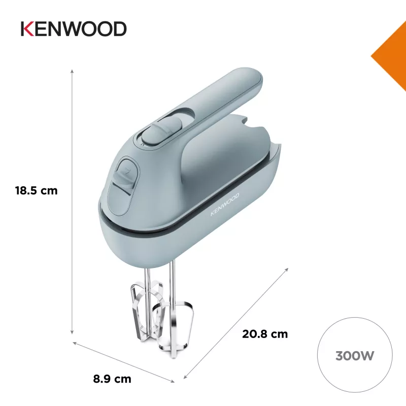 Kenwood HMP40.000GY Rankinis plaktuvas 350 W Mėlyna