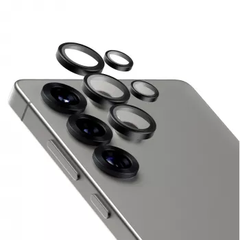 PanzerGlass ® Hoops® Keraminis fotoaparato objektyvo apsauginis stiklas, skirtas Samsung Galaxy S25 Ultra
