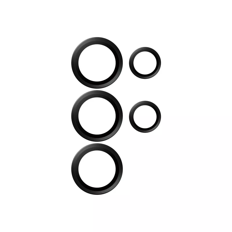 PanzerGlass ® Hoops® Keraminis fotoaparato objektyvo apsauginis stiklas, skirtas Samsung Galaxy S25 Ultra