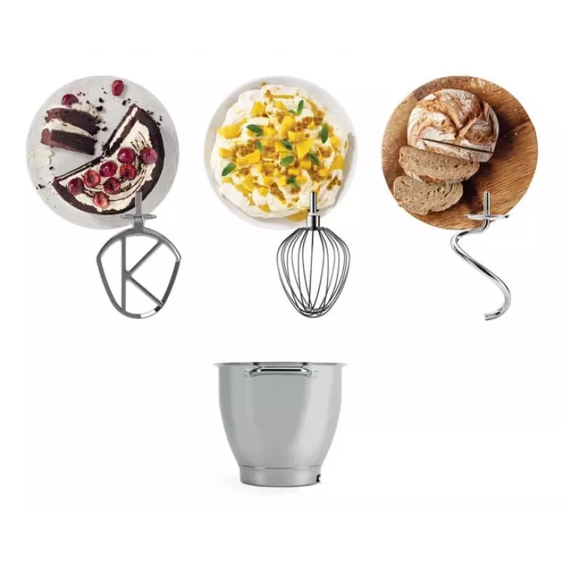 Kenwood Chef XL Pro virtuvės kombainas 1700 W 6,7 l sidabrinis