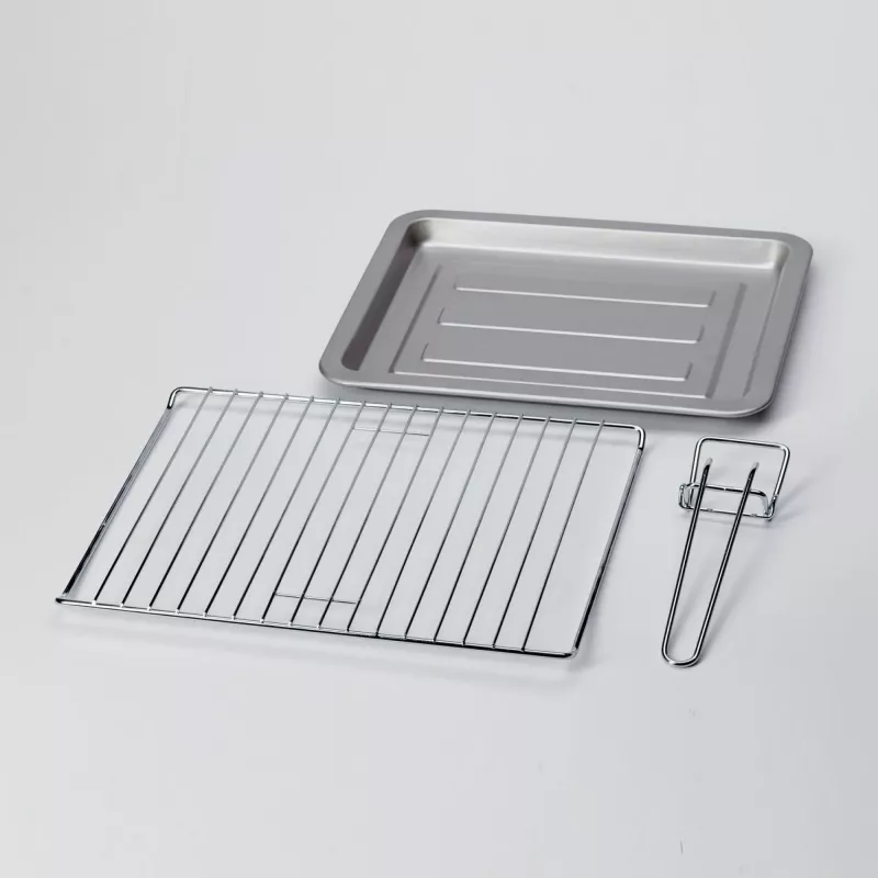 Ariete 979 Design elektrinė orkaitė, 18 l, tinka 30 cm picai, 1380 W, 3 kepimo padėtys, 60 min. laikmatis, nerūdijantis plienas, pastelinė žalia