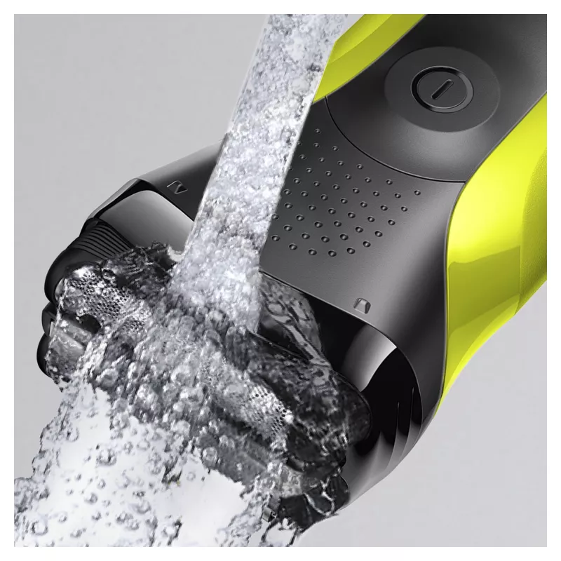 Braun Series 3 Shave&Style 300BT elektrinis skustuvas, vyriškas skustuvas, juodas/žalias