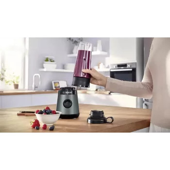 Bosch VitaPower MMB2111S trintuvas 0,6 l stacionarus trintuvas 450 W sidabrinis