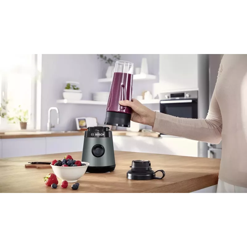 Bosch VitaPower MMB2111S trintuvas 0,6 l stacionarus trintuvas 450 W sidabrinis