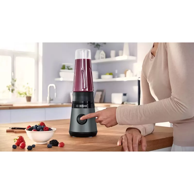 Bosch VitaPower MMB2111S trintuvas 0,6 l stacionarus trintuvas 450 W sidabrinis