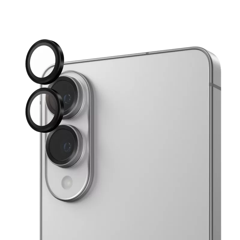 PanzerGlass ® Hoops® fotoaparato objektyvo apsauga juoda Samsung S25 Edge