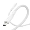 PanzerGlass empower™ by ® Racing 240W USB-C į USB-C laidas | USB 2.0 | 2 m | Sidabrinė balta