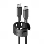 “PanzerGlass empower™ by ® Racing” 60W USB-C į USB-C laidas | USB 2.0 | 1,2 m | Space Juoda