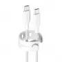 PanzerGlass empower™ by ® Racing 60W USB-C į USB-C laidas | USB 2.0 | 2M | Sidabrinė balta