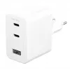 PanzerGlass empower™ by ® Turbo 70W Multiple Charger incl. 2 x USB-C + USB-A | EU Plug | Sidabrinė White