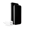 PanzerGlass empower™ by ® Turbo 45W Charger incl. 2 x USB-C | EU Plug | Sidabrinė White