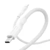 PanzerGlass empower™ by ® Racing 60W USB-C į USB-C kabelis | USB 2.0 | 1,2 m | Sidabrinė balta