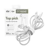 PanzerGlass empower™ by ® Racing 60W USB-C – Lightning laidas | USB 2.0 | 1,2 m | Sidabrinė balta