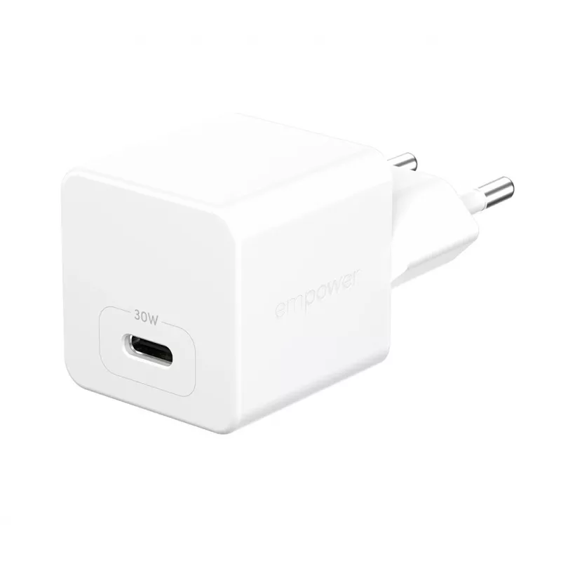 PanzerGlass empower™ by ® Turbo 30W Charger Single USB-C | EU Plug | Sidabrinė White