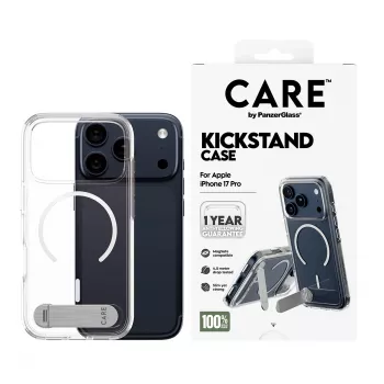 PanzerGlass CARE™ by ® Case permatomas su atrama ir MagSafe iPhone 17 Pro