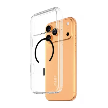 PanzerGlass CARE™ by ® Urban Explorer dėklas permatomas su juodu MagSafe iPhone 17 Pro Max