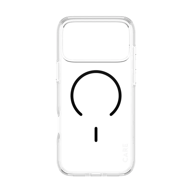 PanzerGlass CARE™ by ® Urban Explorer dėklas permatomas su juodu MagSafe iPhone 17 Pro Max