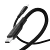PanzerGlass empower™ by ® Racing 60W USB-C į USB-C laidas | USB 2.0 | 2 m | Space Juoda