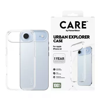 PanzerGlass CARE™ by ® Urban Explorer dėklas permatomas „iPhone Air“