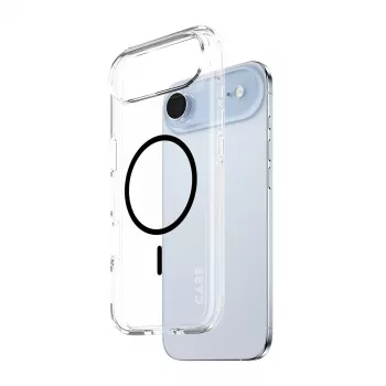 Cover PanzerGlass CARE by Flagship dėklas Transparent Urban Explorer Juoda MagSafe iPhone 17 Air