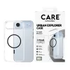 Cover PanzerGlass CARE by Flagship dėklas Transparent Urban Explorer Juoda MagSafe iPhone 17 Air