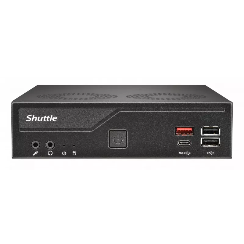 Kompiuteris Shuttle Barebone slim DH810 Intel SO-DDR5 juodas DH810 SHUTTLE