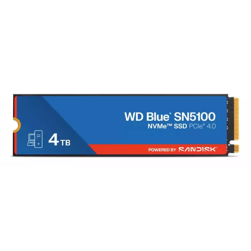 WESTERN DIGITAL SSD - WD Blue SN5100 - 4TB - Pci-e - M2
