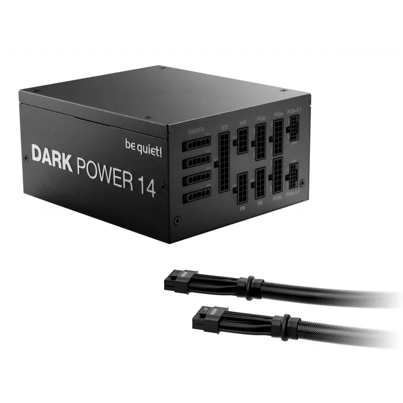 be quiet! Dark Power 14 1200 W - 80 Plus Titanium maitinimo blokas 20+4 pin ATX ATX juodas