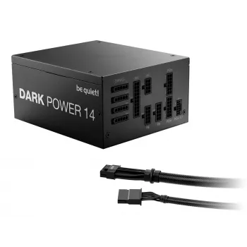 be quiet! Dark Power 14 850 W - 80 Plus Titanium maitinimo blokas 20+4 pin ATX ATX Juoda
