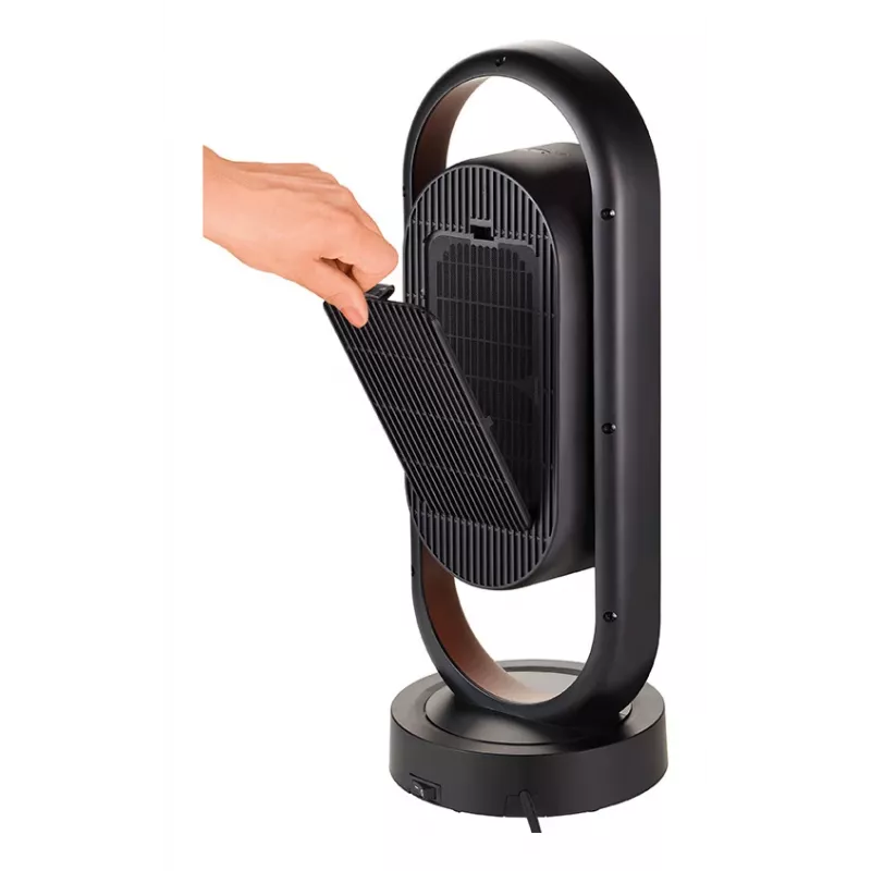 Unold Keraminis ventiliatorinis šildytuvas 3D, Ventiliatorinis elektrinis patalpos šildytuvas, Keraminis, -45–45°, 80°, 8 val., 1,5 m
