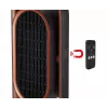 Unold Keraminis ventiliatorinis šildytuvas 3D, Ventiliatorinis elektrinis patalpos šildytuvas, Keraminis, -45–45°, 80°, 8 val., 1,5 m