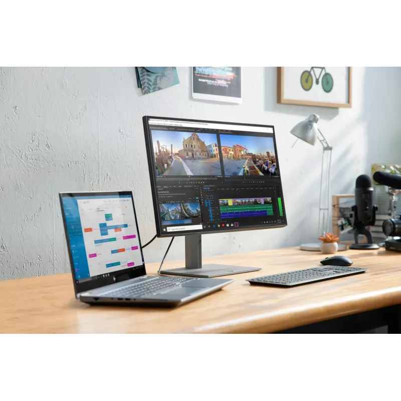 HP Z25xs G3 kompiuterio monitorius 63,5 cm (25 colių) 2560 x 1440 pikselių Quad HD juodas