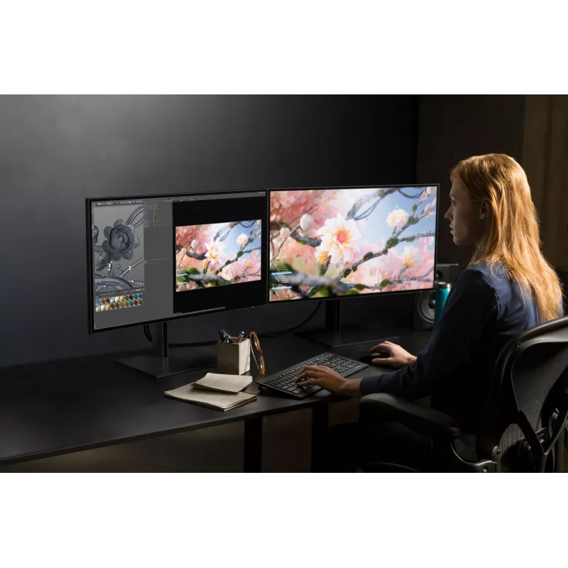 HP Z25xs G3 kompiuterio monitorius 63,5 cm (25 colių) 2560 x 1440 pikselių Quad HD juodas