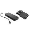 USB-C stotelė ir nešiojamojo kompiuterio įkroviklis HP 9H0H9AA#ABB Kompaktiškas dizainas, universalus ryšys