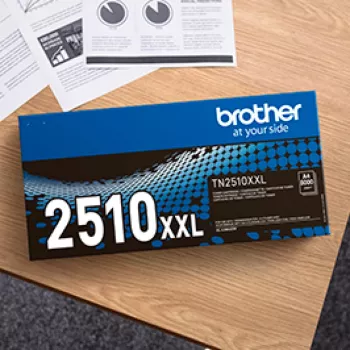 Tonerio kasetė Brother TN2510XXL XXL juoda, 3000 lapų, 1 vnt.