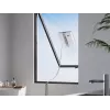 Langų valiklis Ecovacs WINBOT MINI — siurbimas, Li-Ion baterija, min lango dydis 22×25 cm, 1,3 kg, 215×215×55 mm, pilkas/baltas