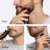 Braun BeardTrimmer 5 BT5560 barzdos skutimosi mašinėlė, baterija, 40, 2 cm, šlapiam ir sausam naudojimui, juoda