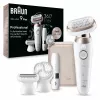 Braun Silk-épil 9 Flex 9-360 3D 40 pincetų Rožinė, Balta