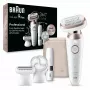 Braun Silk-épil 9 Flex 9-360 3D 40 pincetų Rožinė, Balta