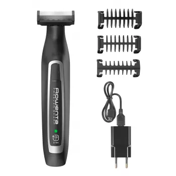 Rowenta Forever Sharp TN6000 barzdos kirpimo mašinėlė - kirpimui, kontūrams ir skutimui, 120 min. veikimo laikas