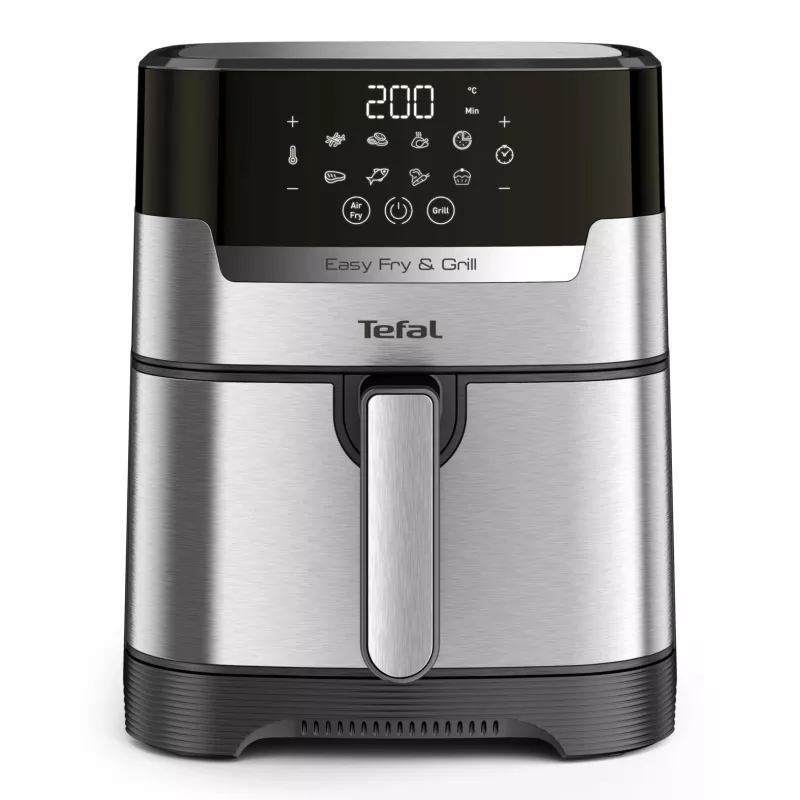 Tefal Easy Fry & Grill EY505D Vienvietis 4,2 L Atskiras 1550 W Karšto oro gruzdintuvė Nerūdijantis plienas