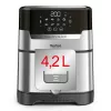 Tefal Easy Fry & Grill EY505D Vienvietis 4,2 L Atskiras 1550 W Karšto oro gruzdintuvė Nerūdijantis plienas