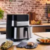 Tefal Easy Fry & Grill EY505D Vienvietis 4,2 L Atskiras 1550 W Karšto oro gruzdintuvė Nerūdijantis plienas