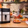 Tefal Easy Fry & Grill EY505D Vienvietis 4,2 L Atskiras 1550 W Karšto oro gruzdintuvė Nerūdijantis plienas
