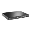 TP-Link Omada 24 prievadų Gigabit ir 4 prievadų 10GE SFP+ L2+ valdomas jungiklis su 24 prievadų PoE+